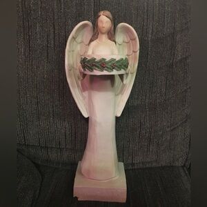 Elegant Angel Figurine candle holder